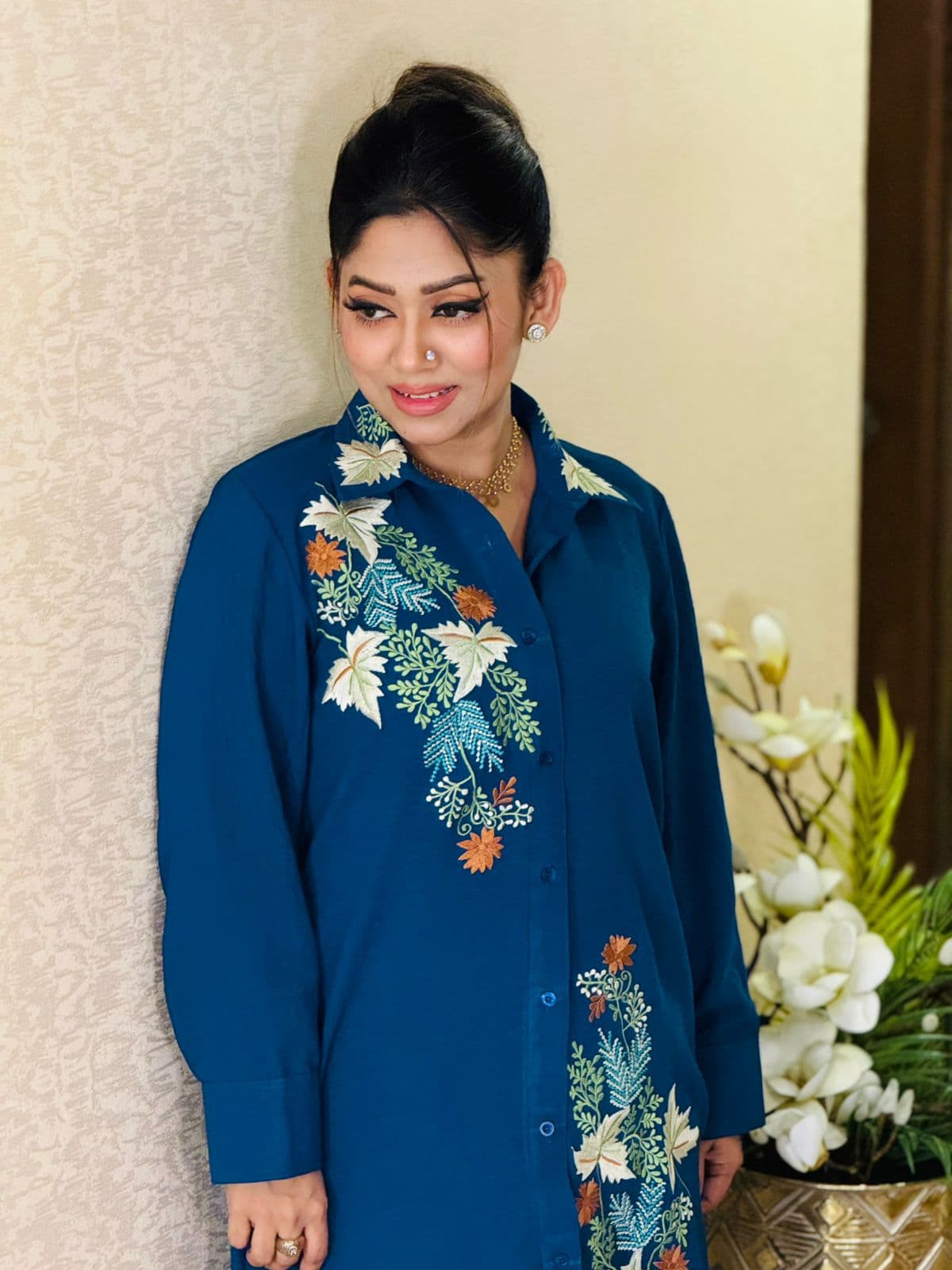 Beautiful 2 Piece Co-Ord Set - Teal ✨ – alternate view